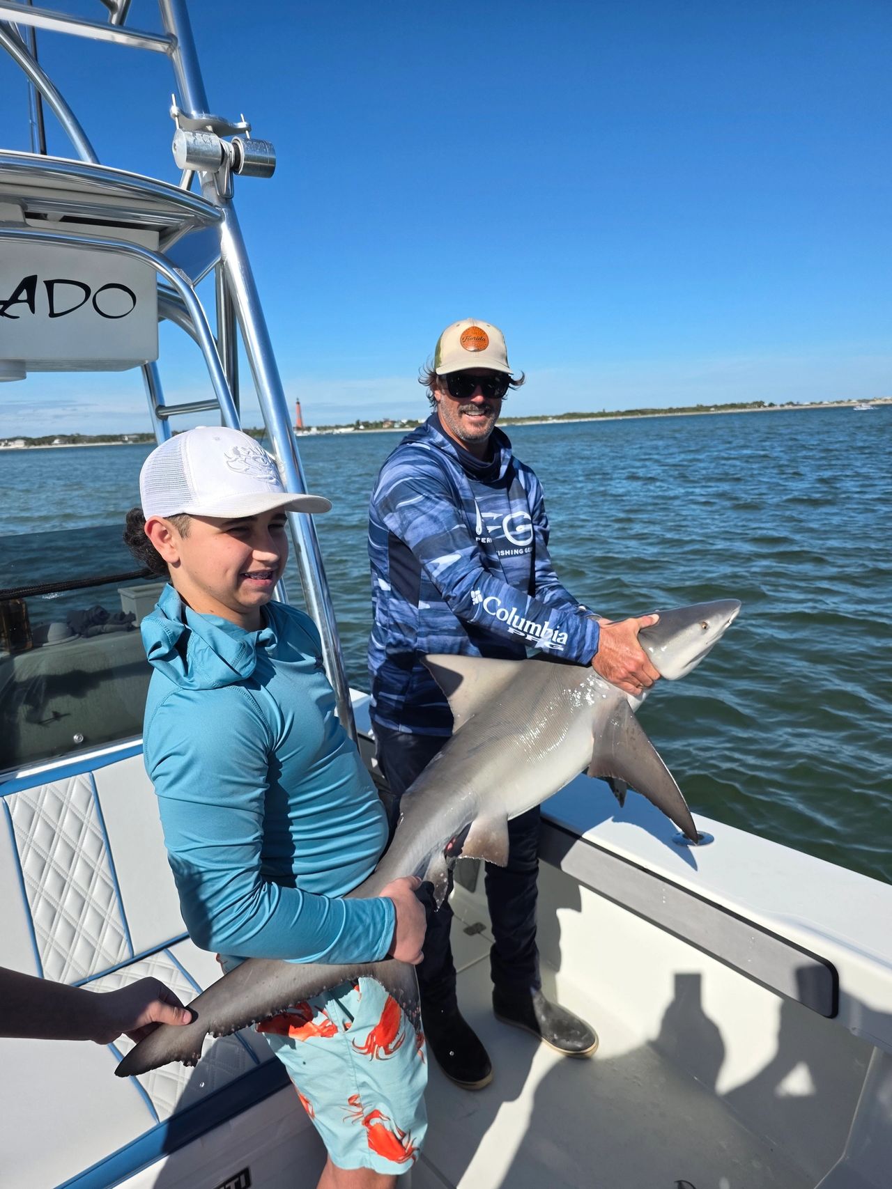Shark fishing charter New Smyrna Beach Florida