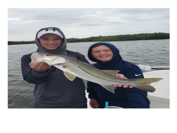 Inshore fishing for big snook — these fish will wear you out fishing along the coast here in New Smyrna Beach